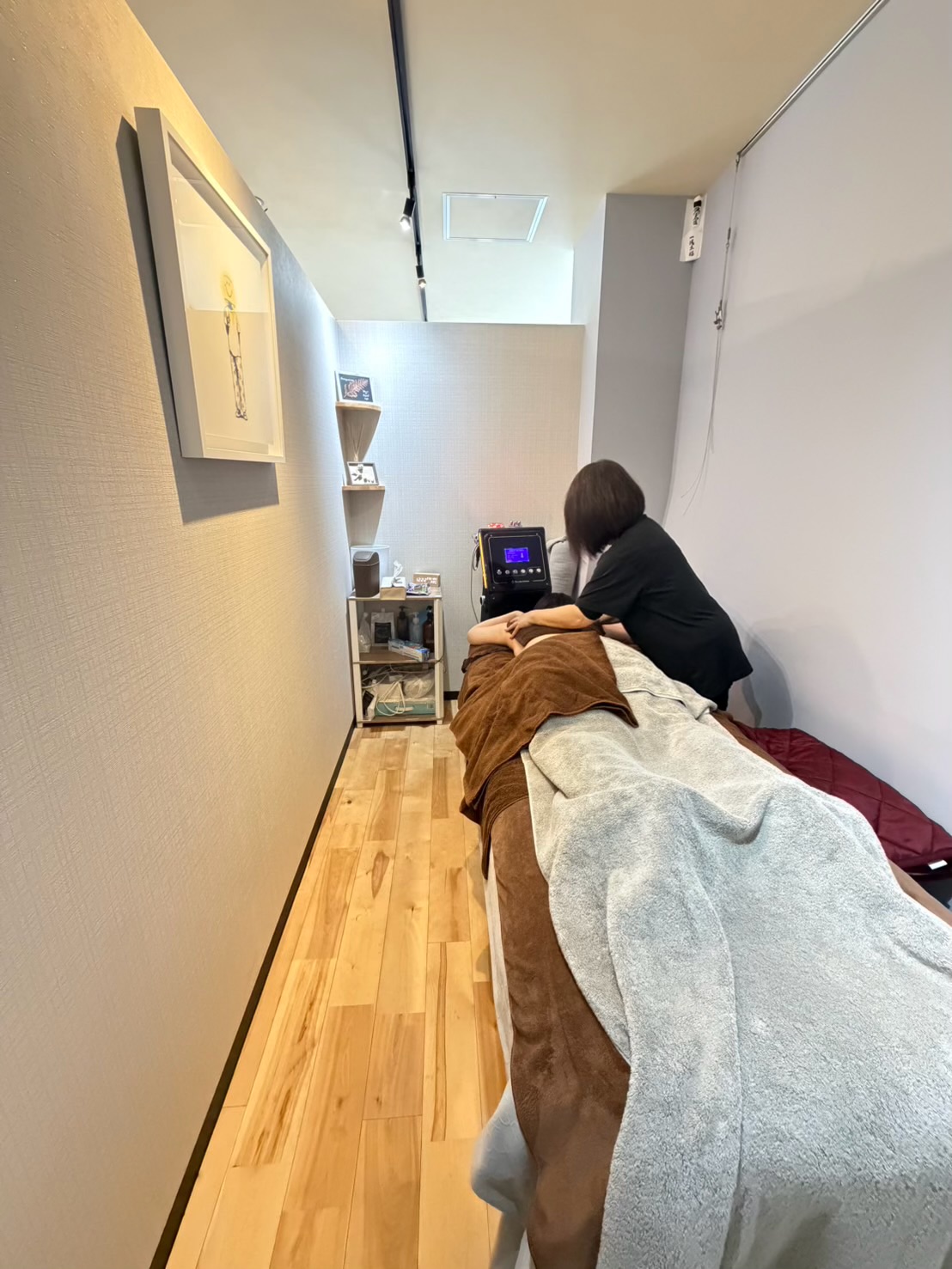 リラックスできる施術環境