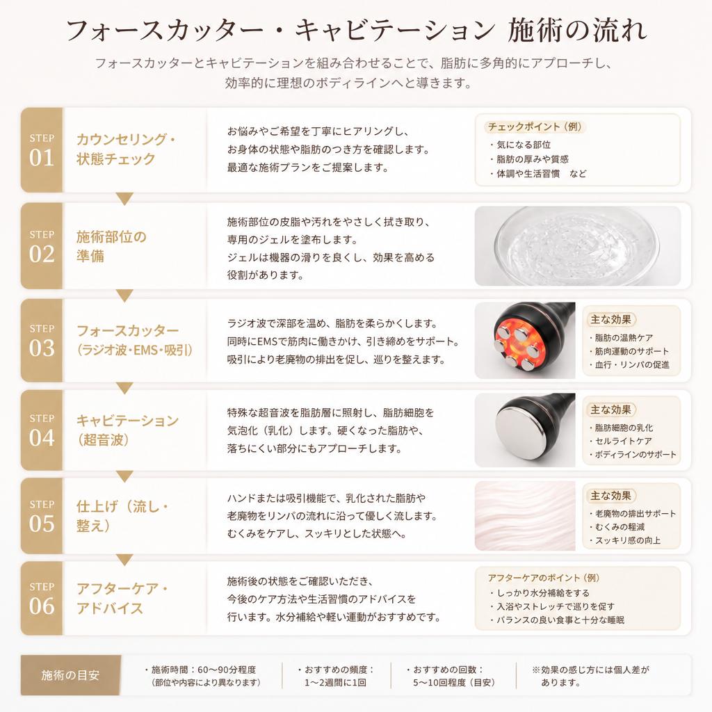 5. 実際の施術の流れ