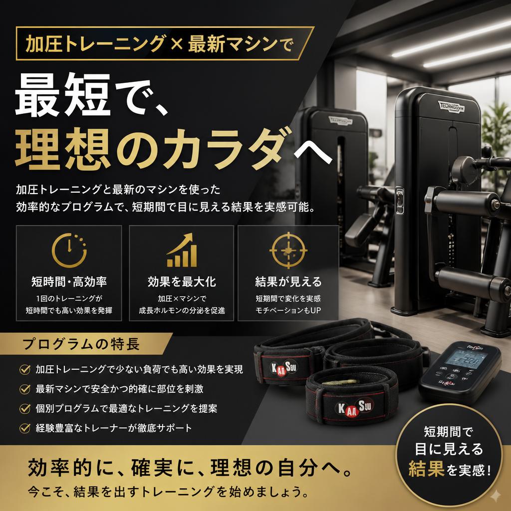 効率的な筋力アッププログラム