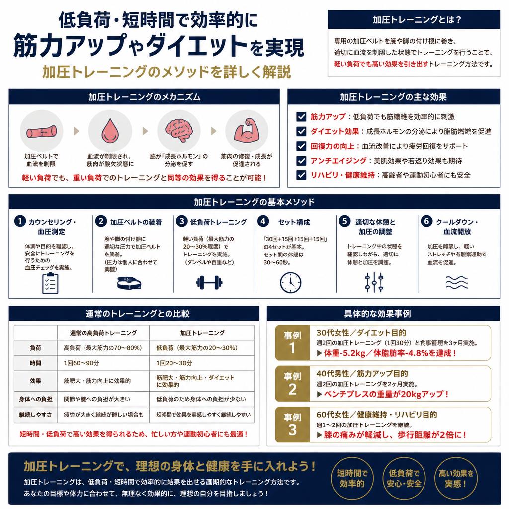 2. 加圧トレーニングの魅力