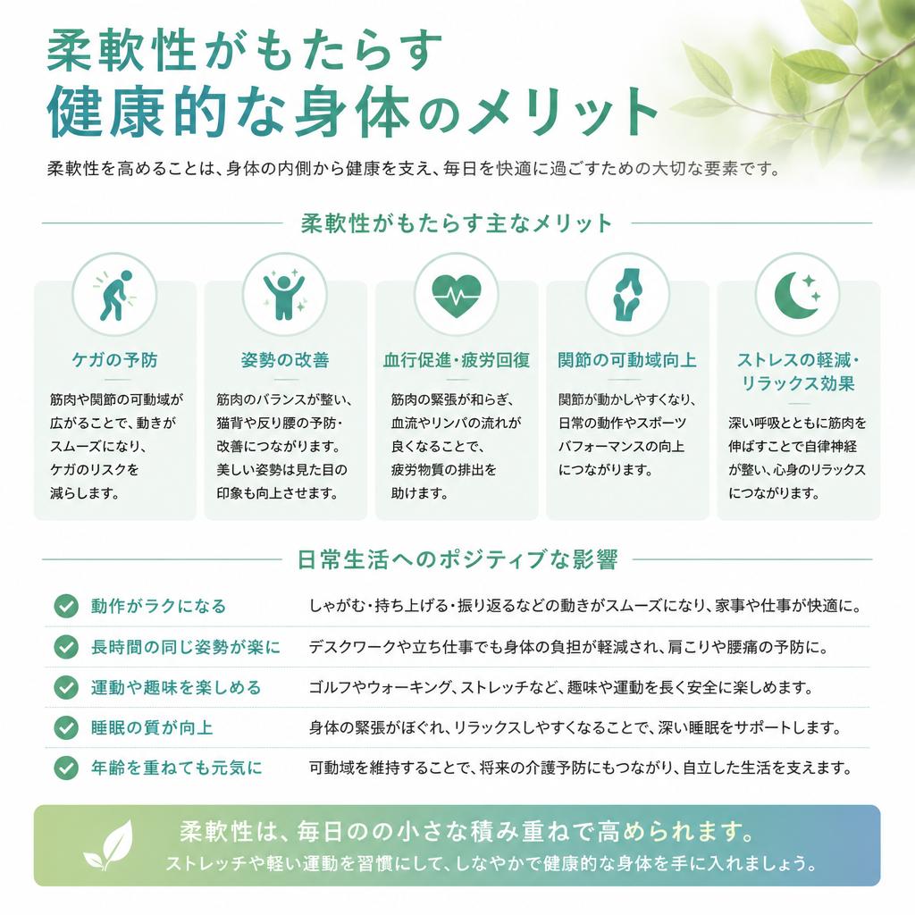 柔軟性の重要性