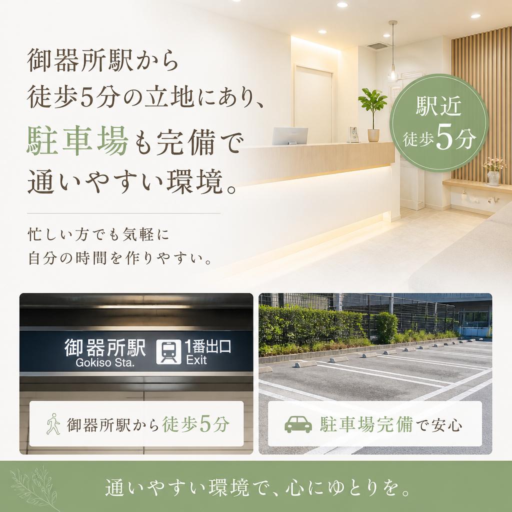 駅チカ＆駐車場完備！