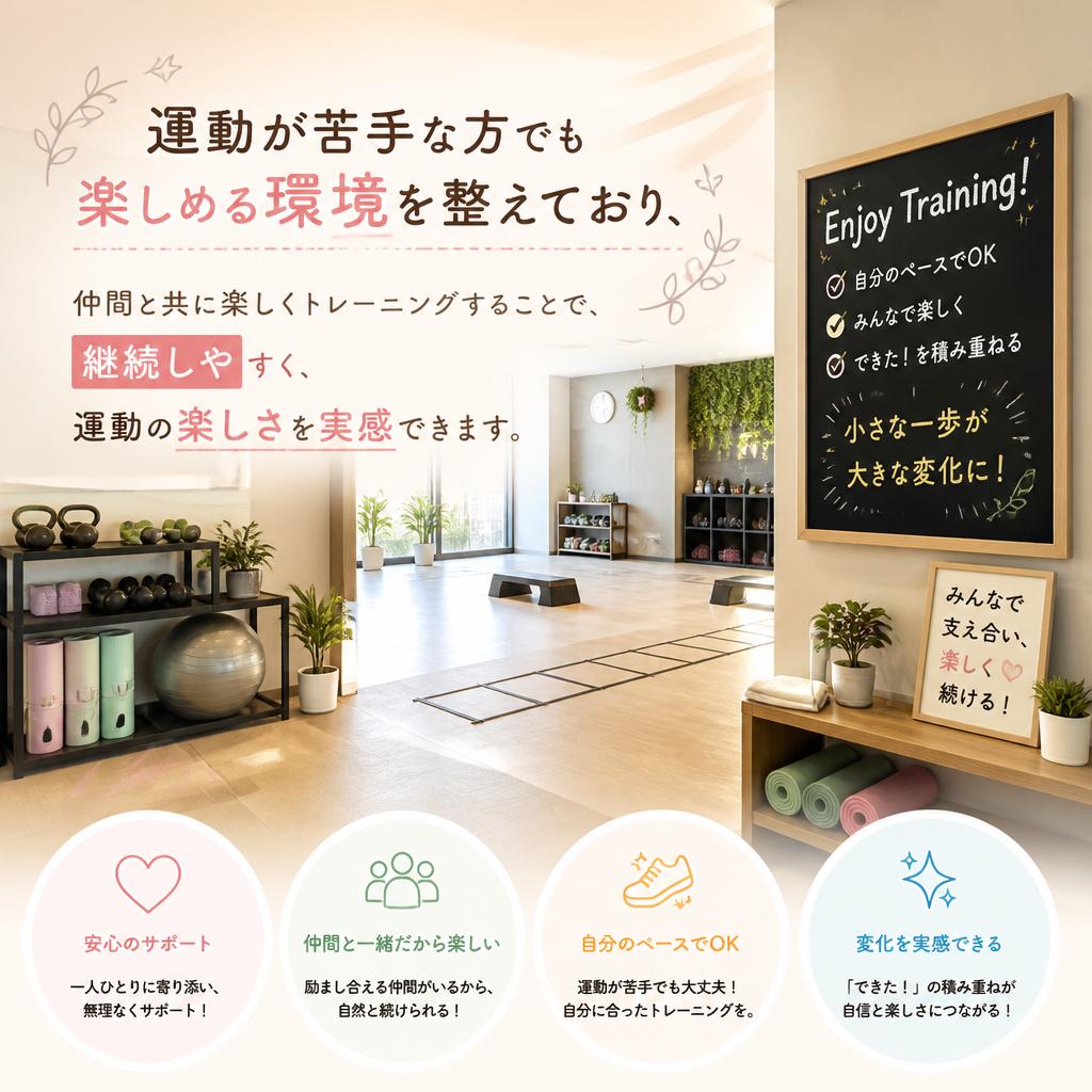 楽しいフィットネスの魅力