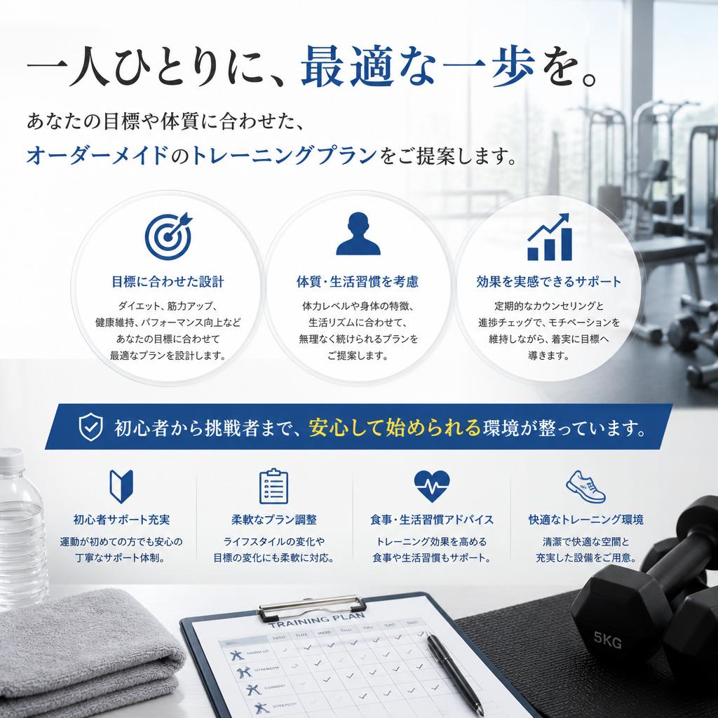 2. カスタマイズプログラムの魅力